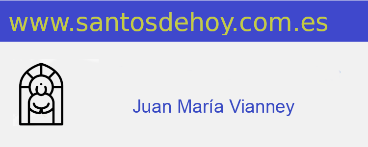 santo de Juan María Vianney
